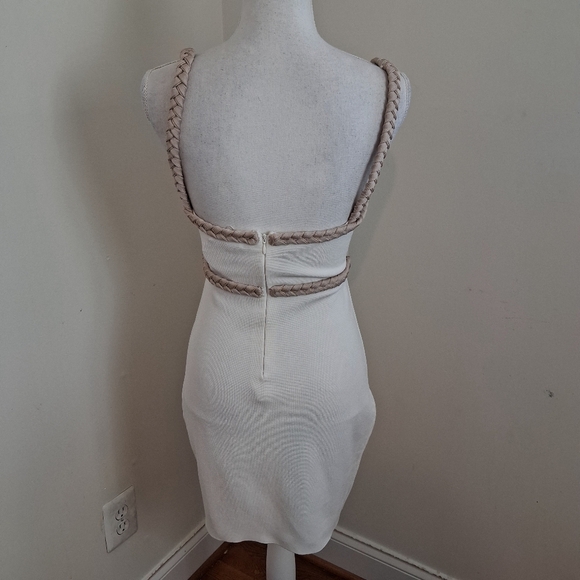 Rumer Riveara Mini Dress In White Size Small NWT - Picture 5 of 10